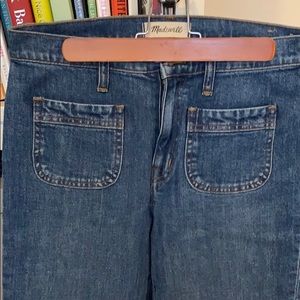 Madewell wide leg jeans. Never worn.
